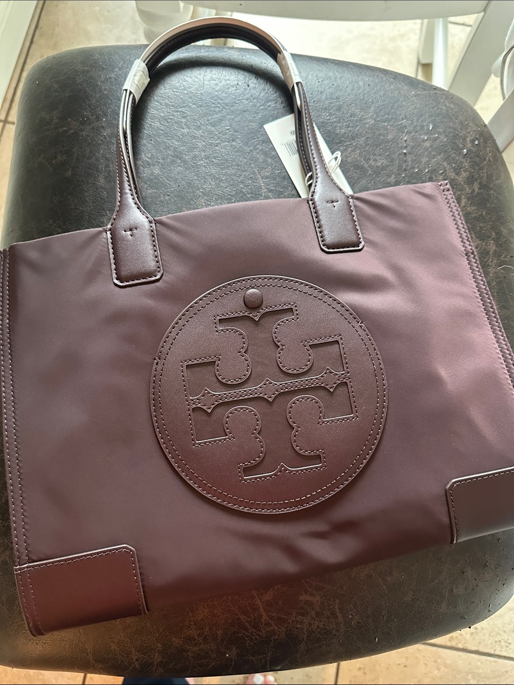 SMALL ELLA TOTE Tempranillo NWT